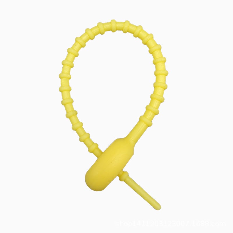 Multi-Size Colorfulful Cable Ties, Tadpole Cable Ties, Data Cable Storage, Diy Keychain Jewelry, Wire Harness Organization And Cable Management - Image 1